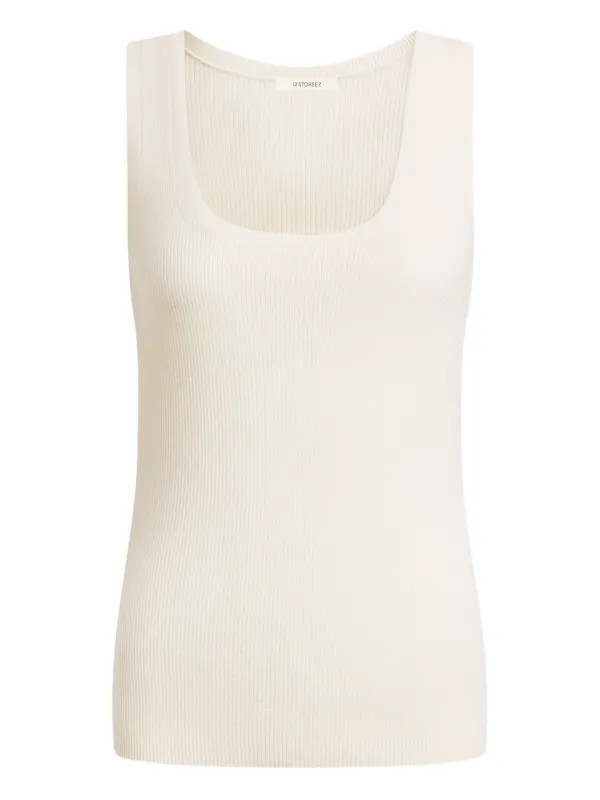 ribbed merino tank top | Farfetch Global