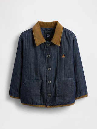 Baby & Toddler Quilted Denim Jacket | Gap (US)
