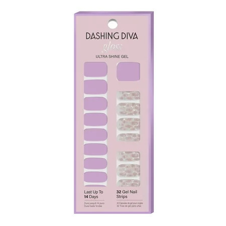 Dashing Diva Gloss Ultra Shine Gel Palette Oh My Orchid 32 Count | Walmart (US)