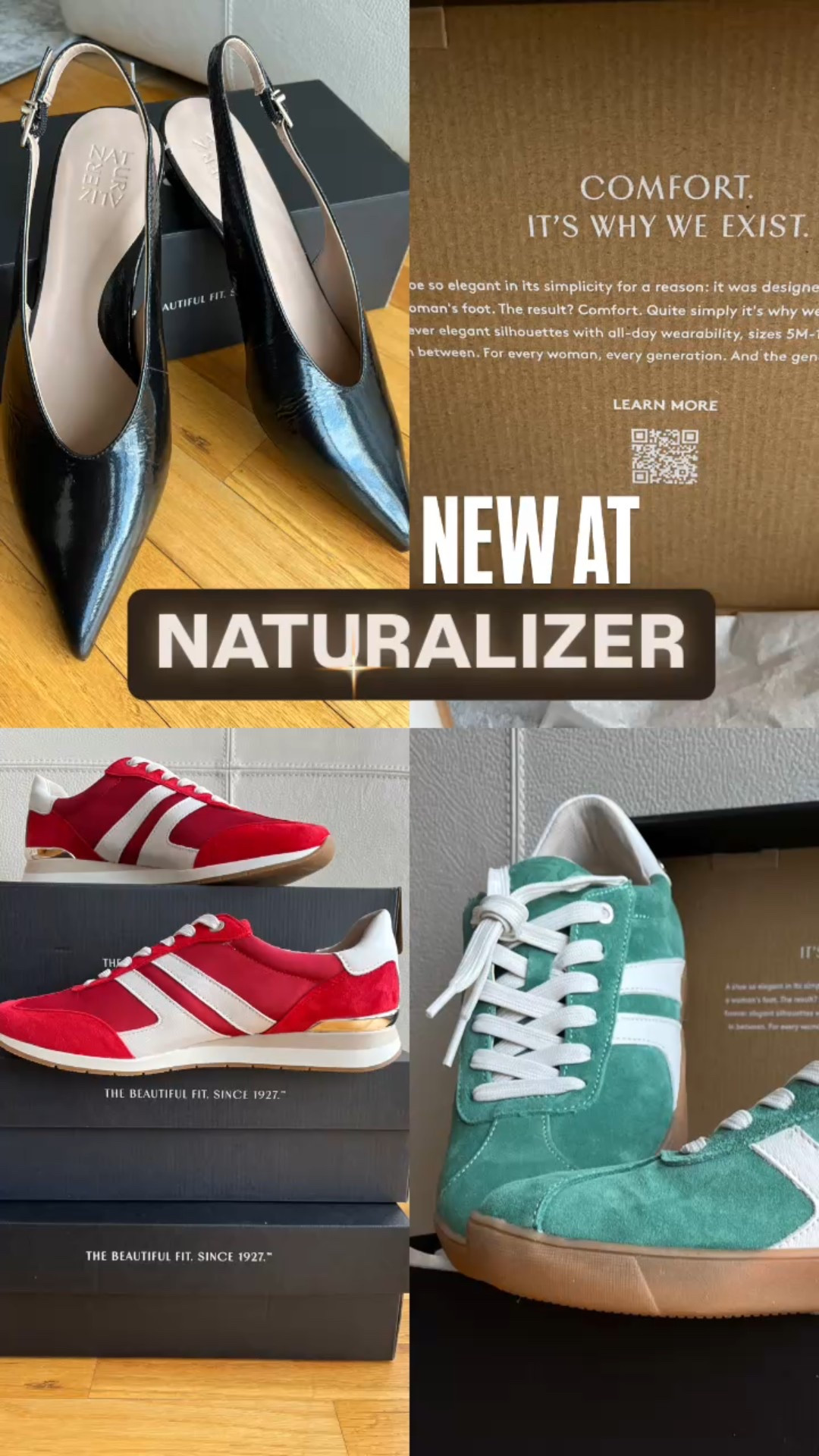 Spring is for Sneakers and Slingbacks. I love these new options from Naturalizer (up to size 12 👏🏽 )

#LTKMidsize #LTKStyleTip #LTKOver40