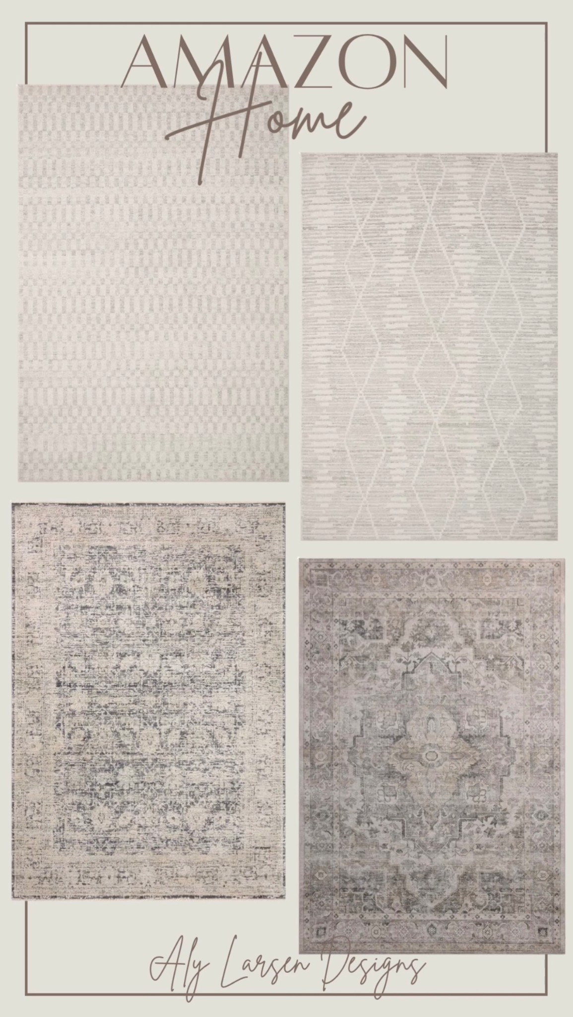 Amazon home Gray area rugs 

#LTKHome