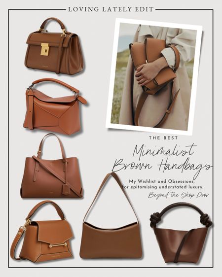 The Best Minimalist Brown Handbags

My Wishlist and Current Obsessions, 
epitomising understated luxury.

DeMellier, Oroton, Loewe, Polène Mokki
Massimo Dutti, Songmont.



#LTKstyletip #LTKover40 #LTKitbag