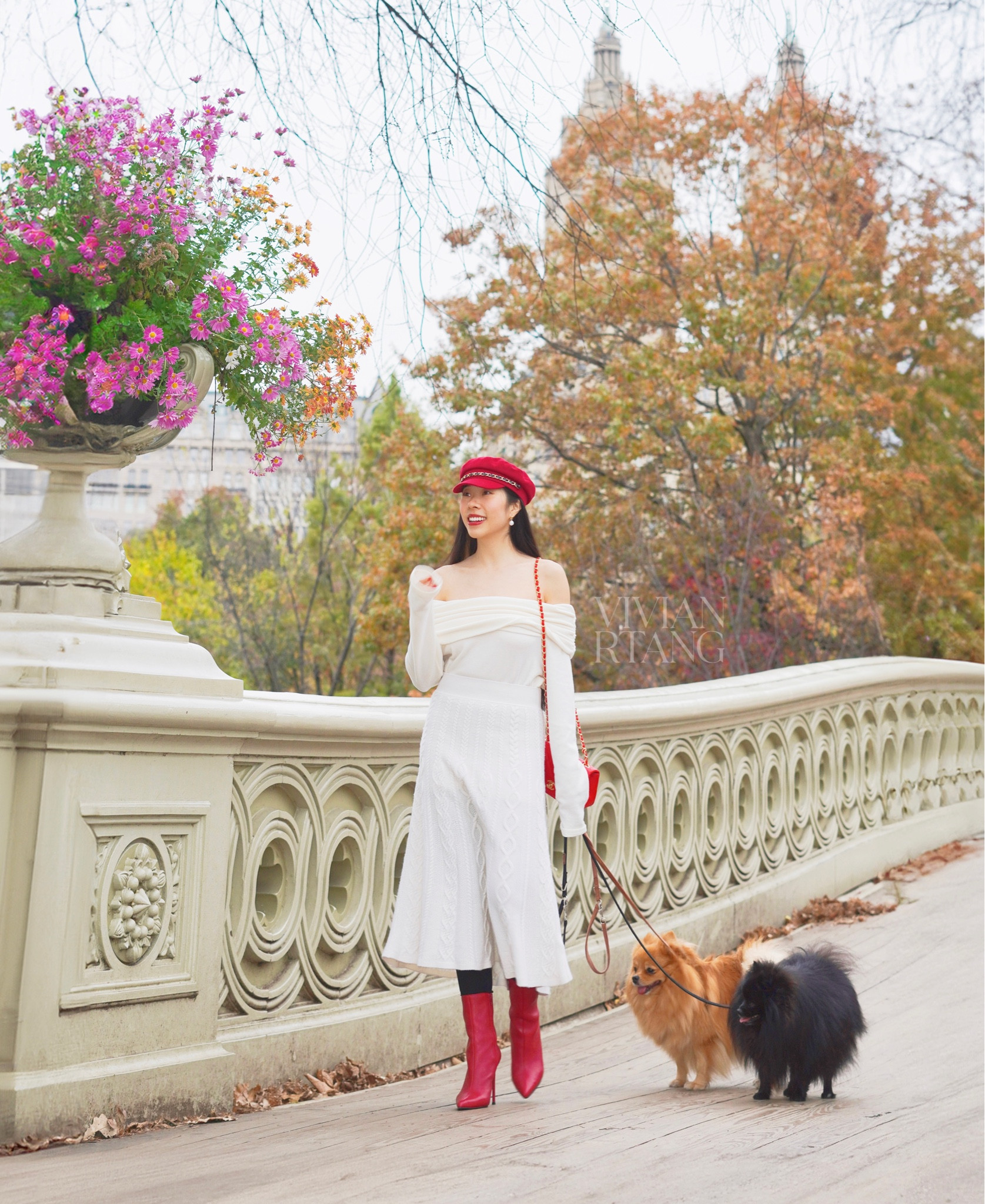 Central Park pop of red 

#LTKSeasonal #LTKparties #LTKHoliday