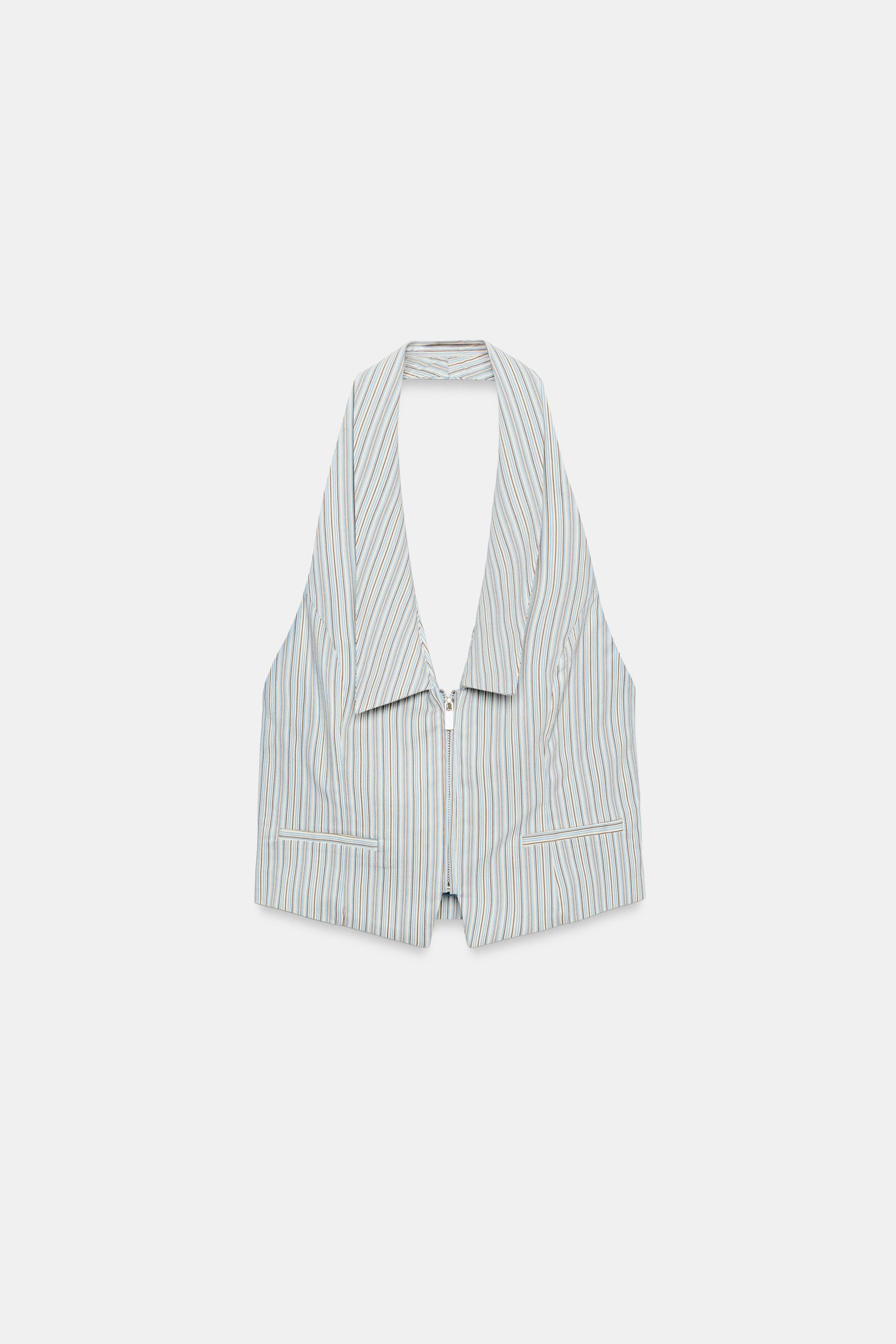 STRIPED VEST TOP | Zara US