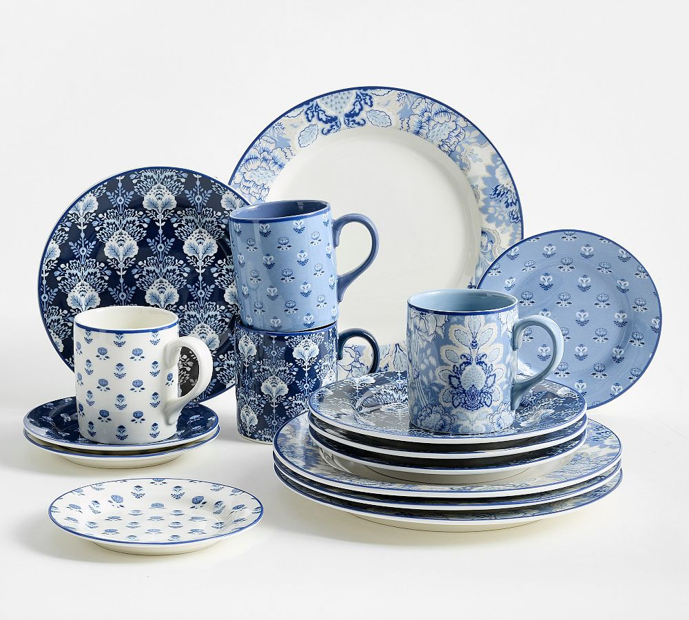 Kravet Arboretum Stoneware Dinnerware Sets | Pottery Barn (US)