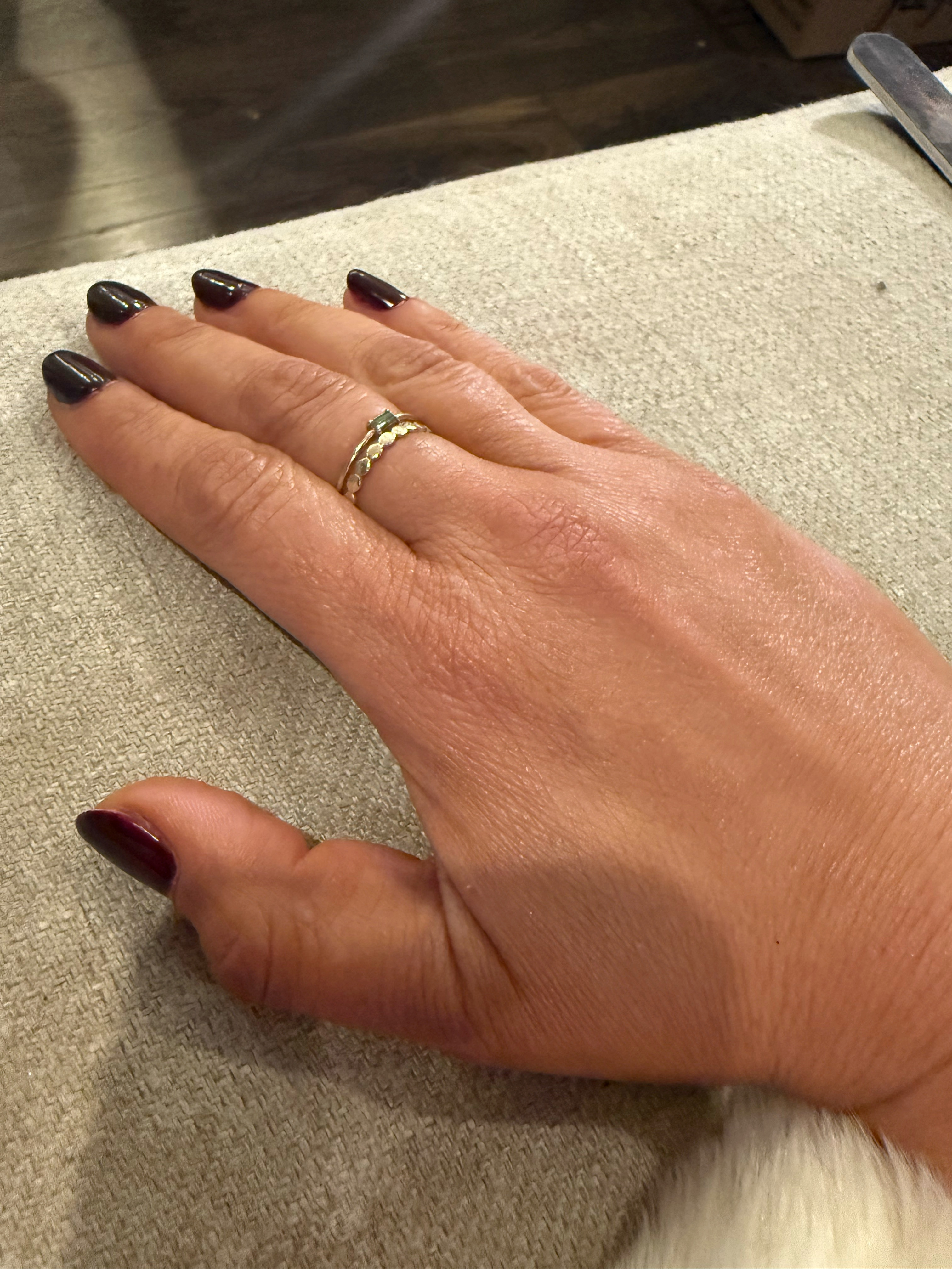 Mejuri rings 

 #LTKCyberWeek