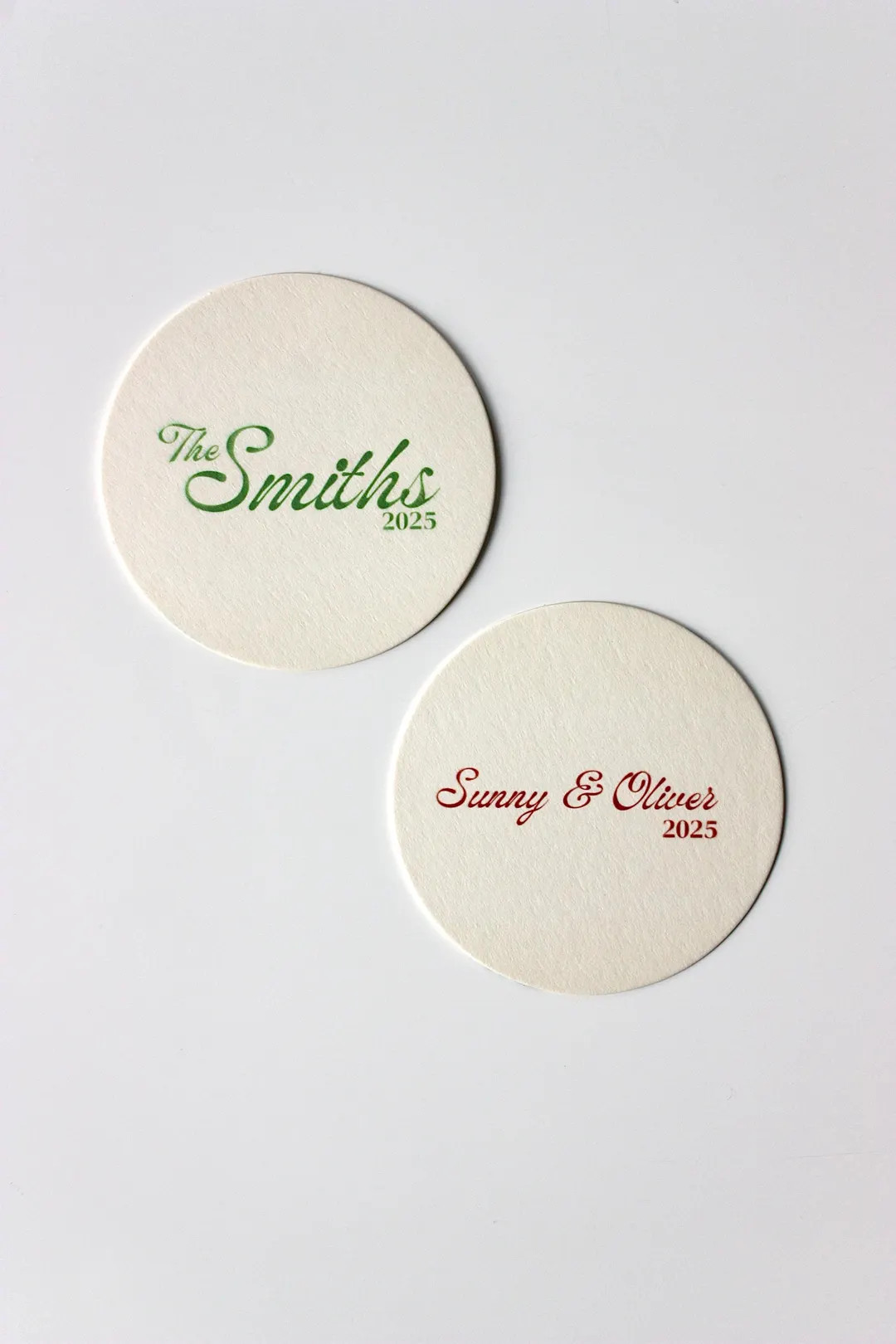 custom name coasters | wedding paper coasters | dinner party | cocktail party | wedding coasters | Etsy (US)