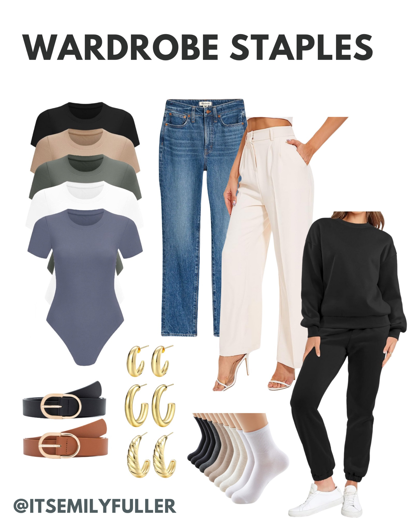 Having these in my closet has made looking put together SOO much easier
Size small for bodysuits and sweat set, and size 6/med for bottoms!
#comfortcasual #momfashipn 

#LTKstyletip #LTKGiftGuide