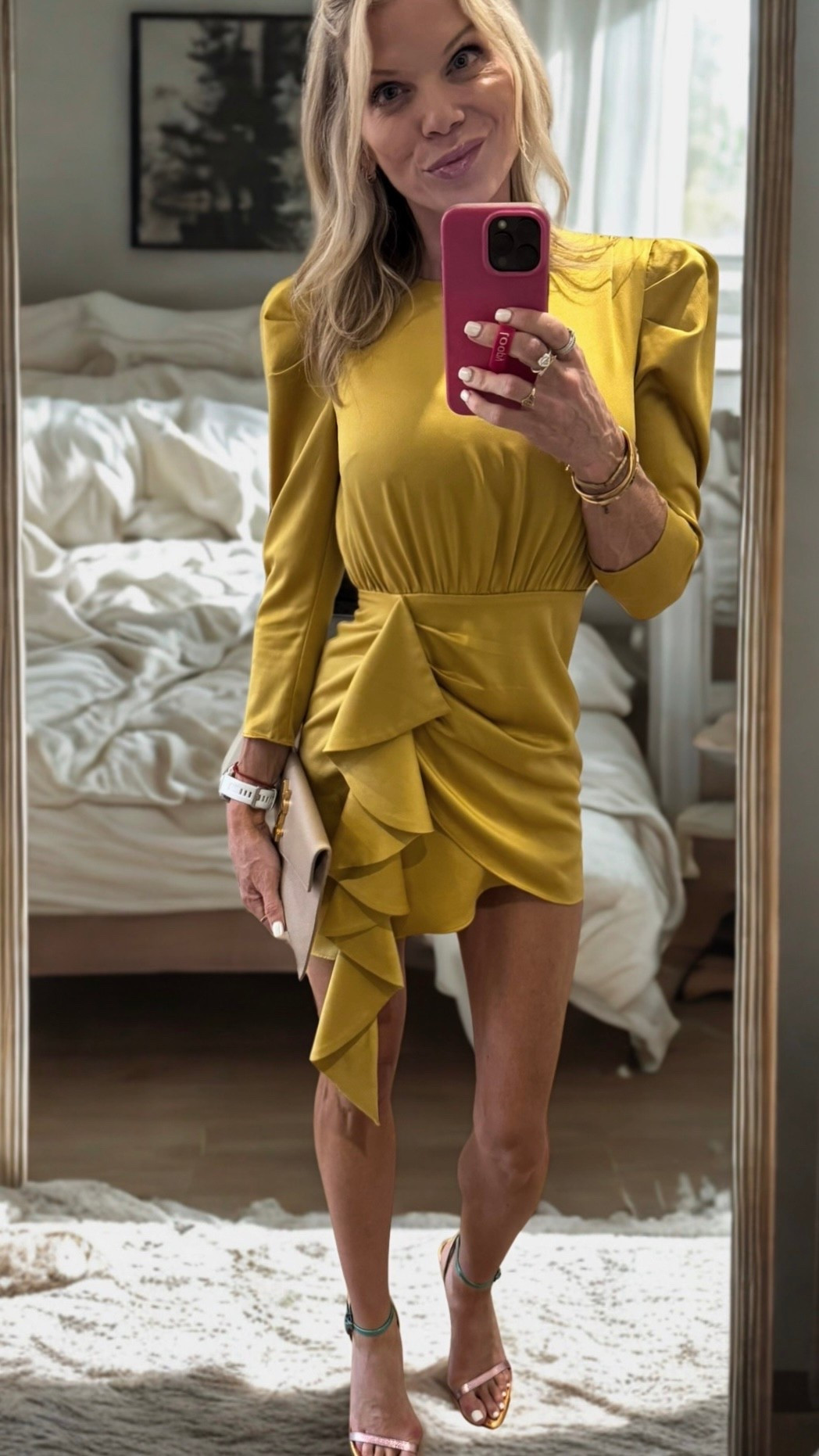 Date night look last night! I love this dress so much I have it in multiple colors!!! 😍 On sale! Shoes are multicolor statement shoes, too, and match so much!!! 🤩Wearing XS.

#LTKStyleTip #LTKSaleAlert #LTKShoeCrush