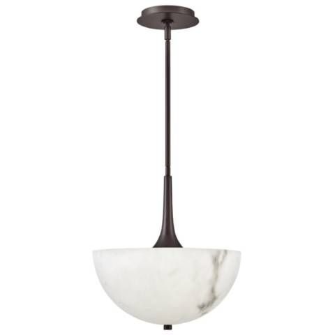 Hinkley Inez 14" Wide Black Oxide Pendant Light - #103N5 | Lamps Plus | Lamps Plus