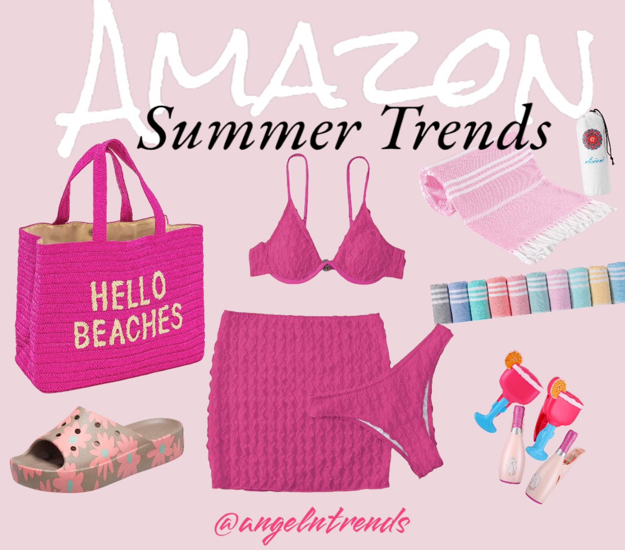 Hello Beaches 🌊💕
Loving the pink this summer 

#LTKSeasonal #LTKswim #LTKtravel