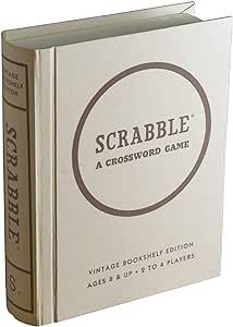 Winning Solutions Scrabble Linen Book Vintage Edition Board Game | Amazon (CA)