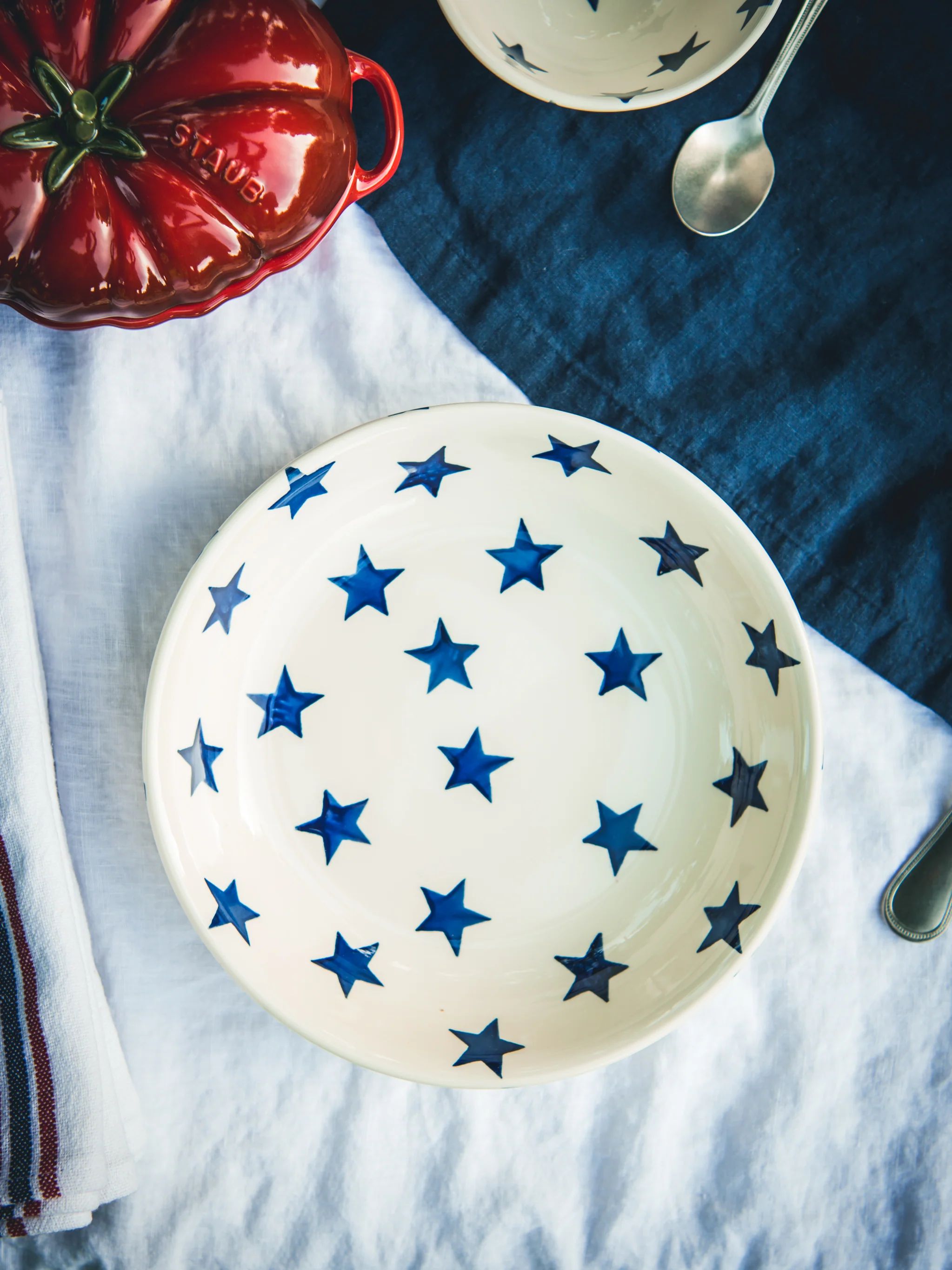 Emma Bridgewater Blue Star Medium Pasta Bowl | Weston Table