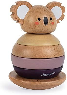 Janod World Wildlife Federation – Wooden Tumbling Koala - 6 Piece Set – Ages 12 Months+ - J08... | Amazon (US)
