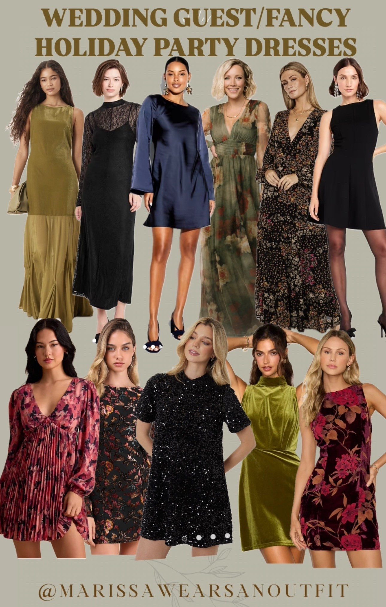 Dresses for a fall/winter wedding or fancy holiday party ✨ 

#LTKHoliday #LTKPetite #LTKFindsUnder100