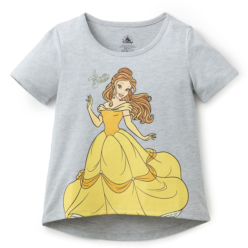 Belle Signature T-Shirt for Kids – Beauty and the Beast | Disney Store