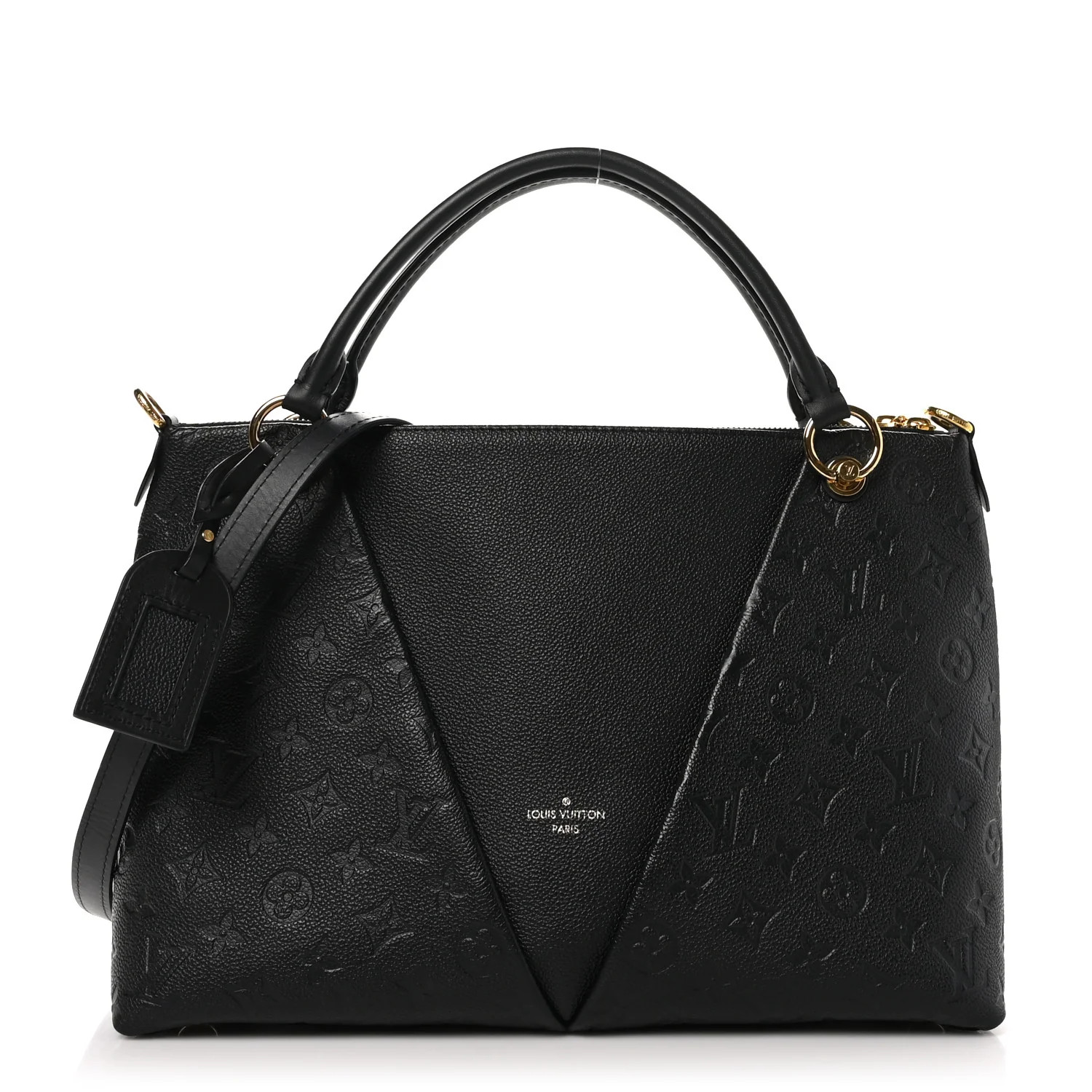 Empreinte V Tote MM Black | FASHIONPHILE (US)