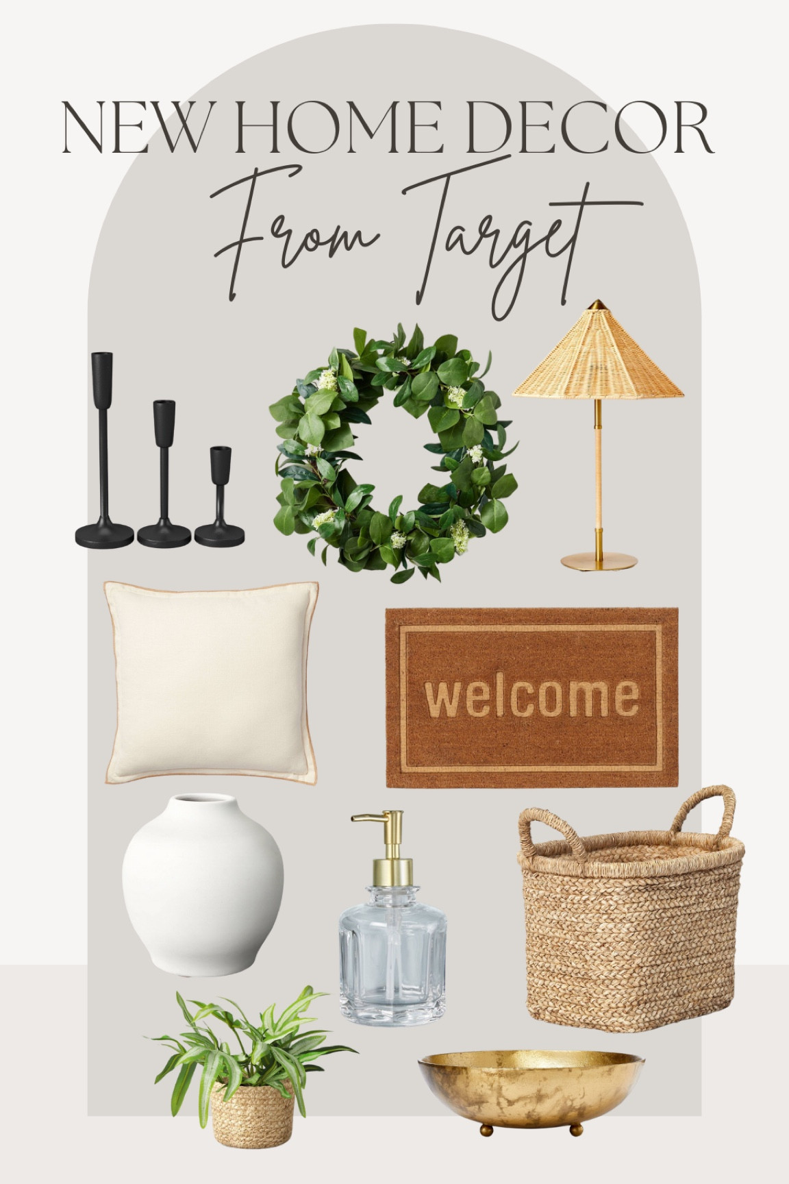 My top home decor picks that are new at Target! 🎯 #homedecor #target #targetfinds 

#LTKstyletip #LTKunder100 #LTKhome