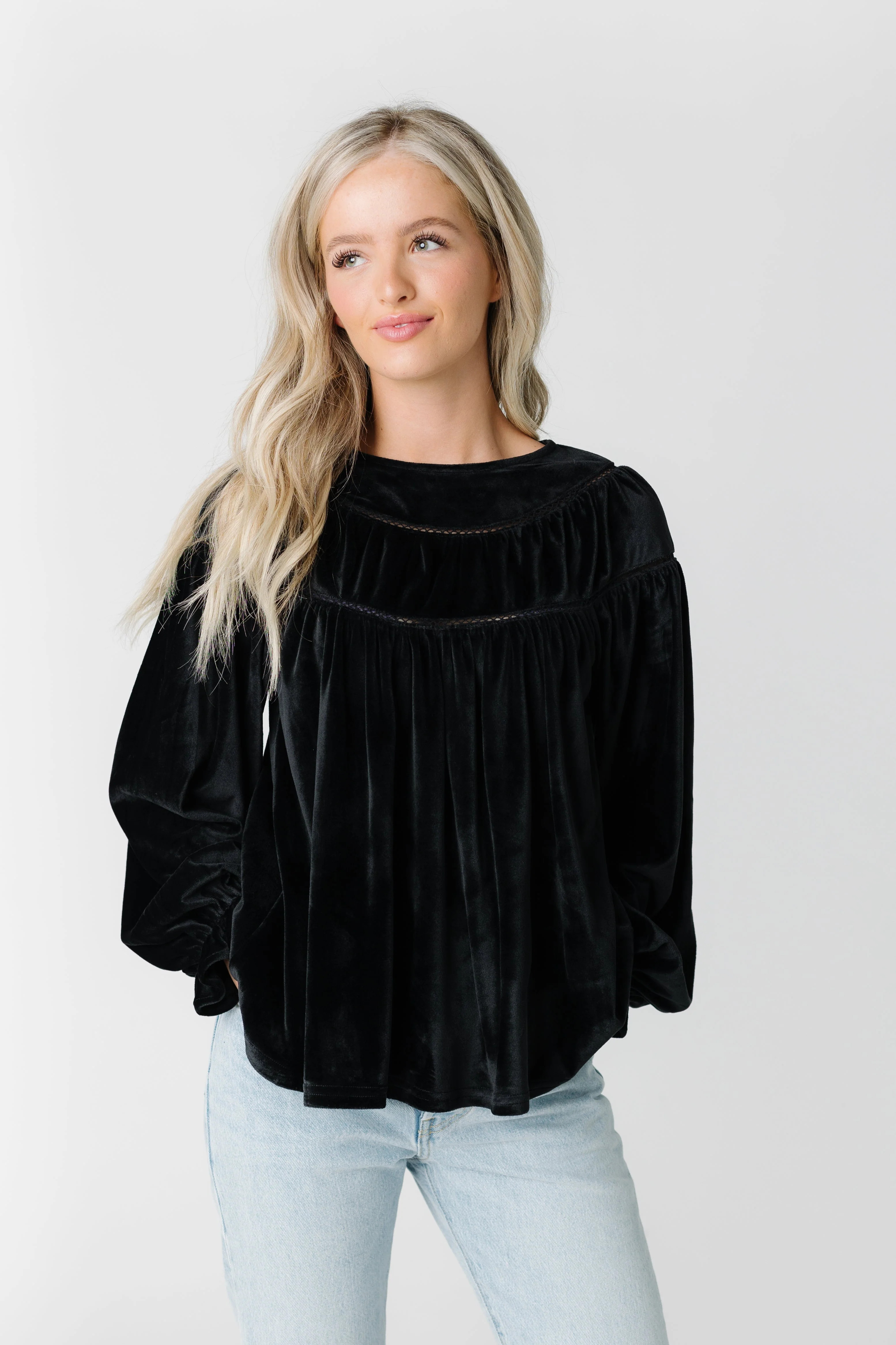 Going Out Velvet Top | Called To Surf