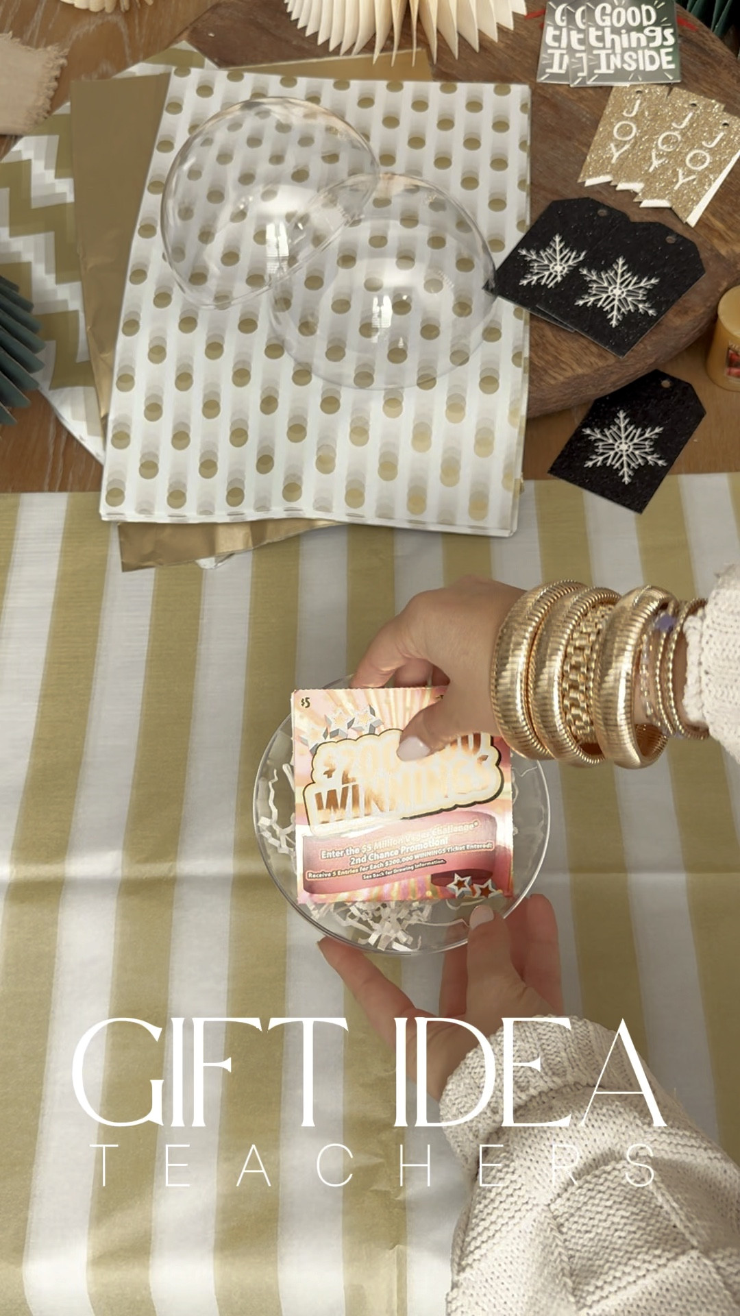 Another gift idea! Perfect for teachers/neighbors, coworkers! #ltkparties #giftidea #giftwrapping

#LTKGiftGuide #LTKVideo #LTKHoliday