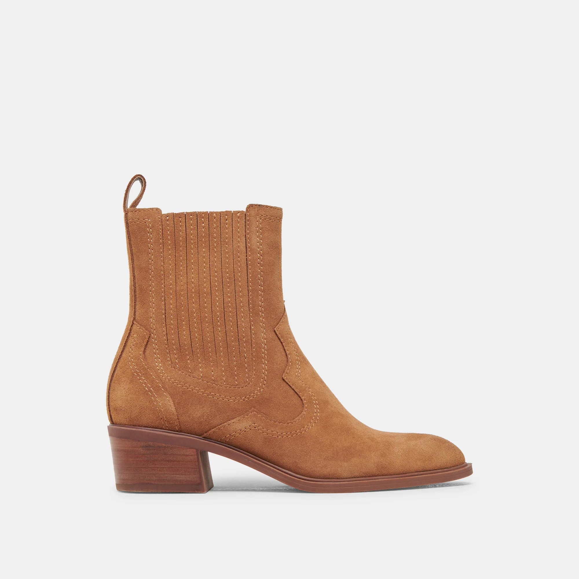 BRYLEE H2O BOOTIES BROWN SUEDE | DolceVita.com