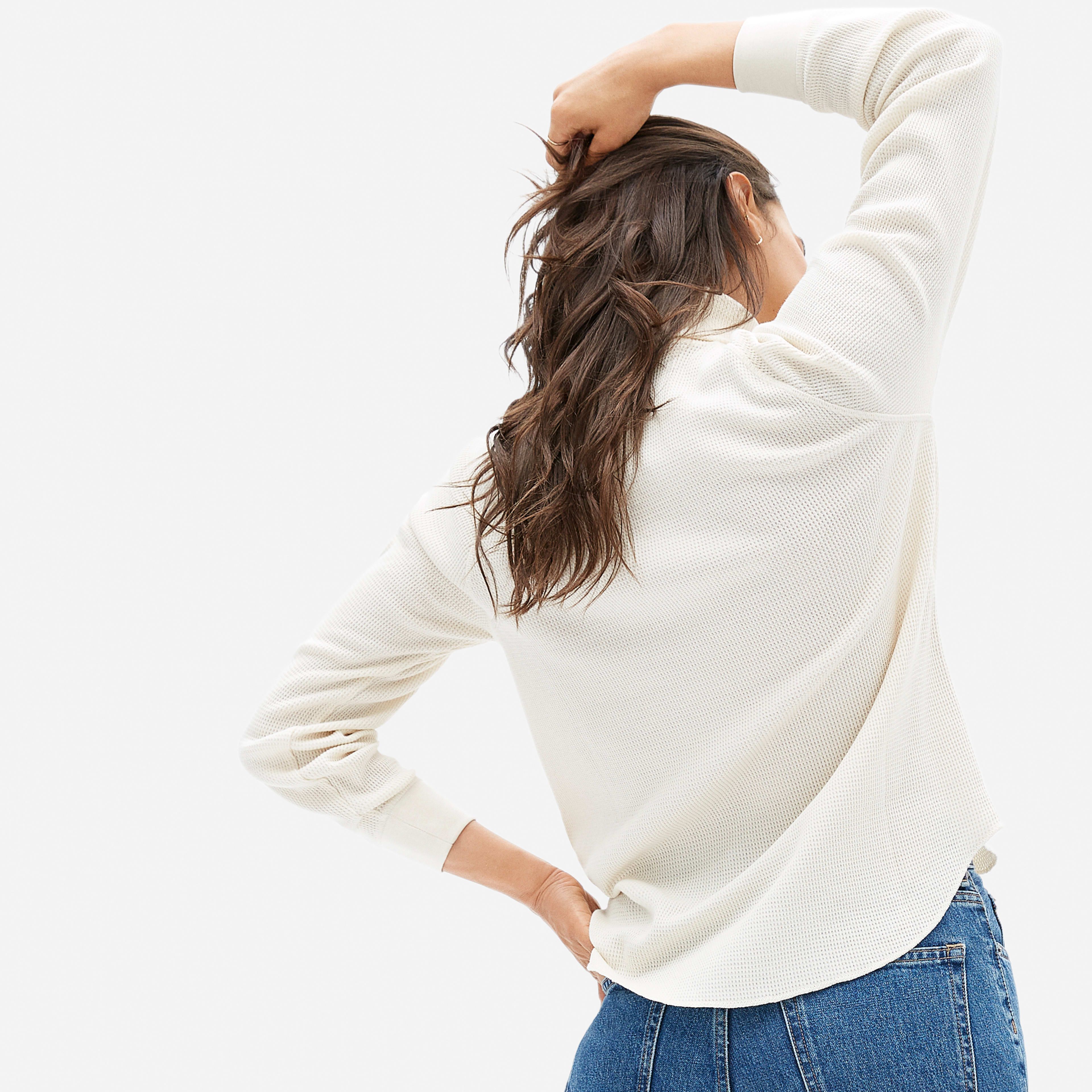 The Organic Cotton Turtleneck Waffle Tee | Everlane