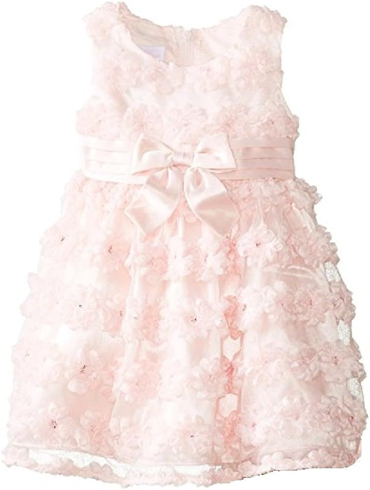 Amazon.com: Bonnie Jean Toddler Girls' Pink Mesh Bonaz Dress, Pink, 4T: Clothing, Shoes & Jewelry | Amazon (US)