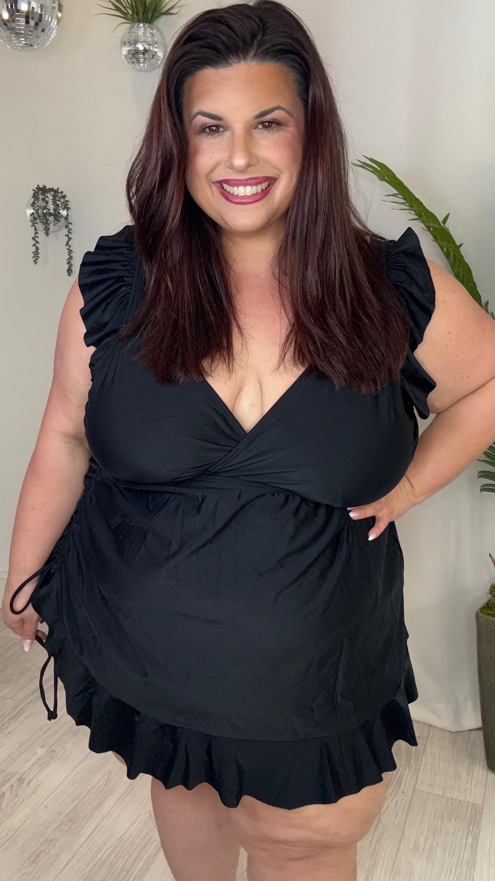 Wearing the size 22/24 