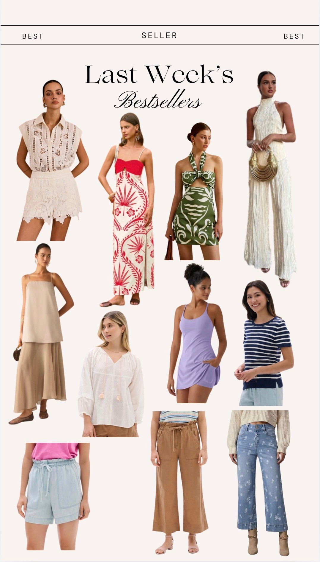 Last week’s bestsellers - all Commense items use code: caitlinzintl_12 for 12% off

Halara activewear dress use code: Caitli61 for 15% off 

Hatley items take 25% off with Caitlin25