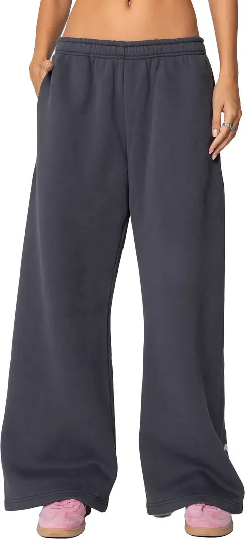 Bonney Bow Wide Leg Sweatpants | Nordstrom