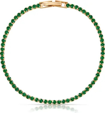 Minimalist Cubic Zirconia Tennis Bracelet | Nordstrom