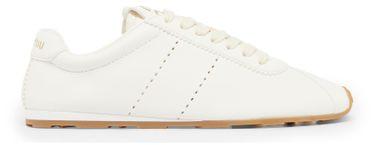 Leather sneakers - MIU MIU | 24S US