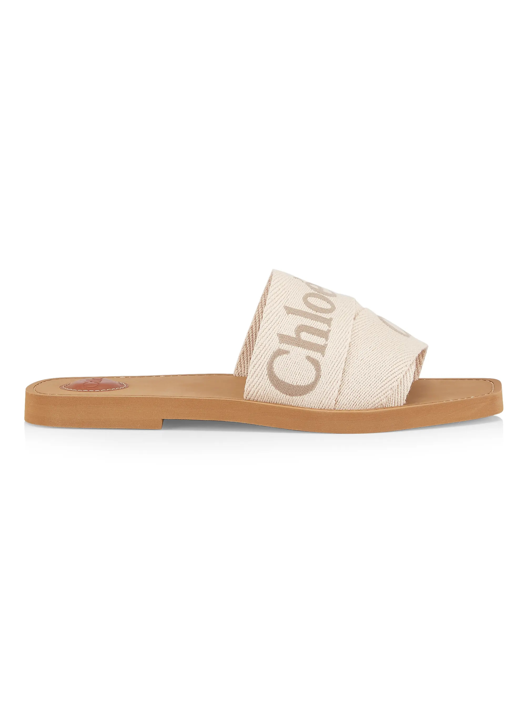 Woody Logo Slide Sandals | Saks Fifth Avenue
