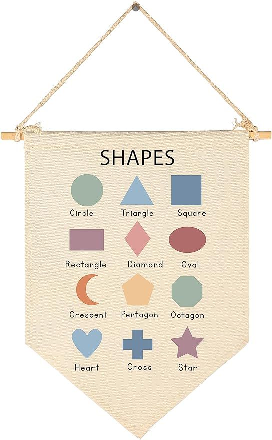 Classroom Decor-Homeschool Decor-Educational Flag Decor Gift for Kids Toddler Baby Boys Girls New... | Amazon (US)