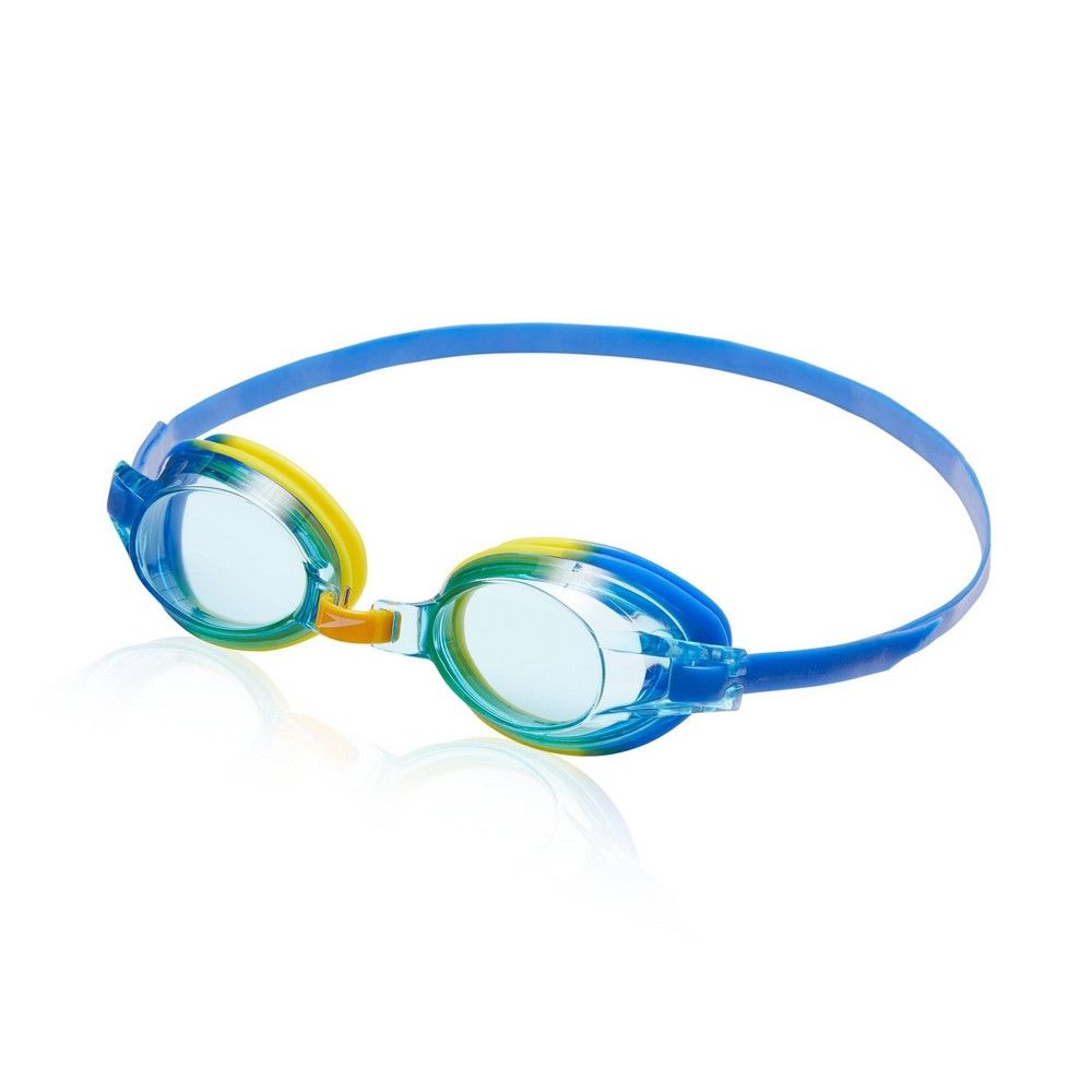 Speedo Kids' Splasher Goggles - Blue/Yellow/Celeste | Target