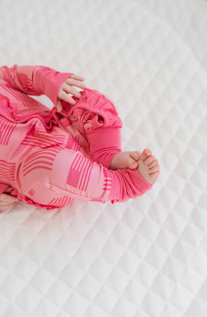 Laree + Co Kenzie Ruffle Convertible Footie | Nordstrom | Nordstrom