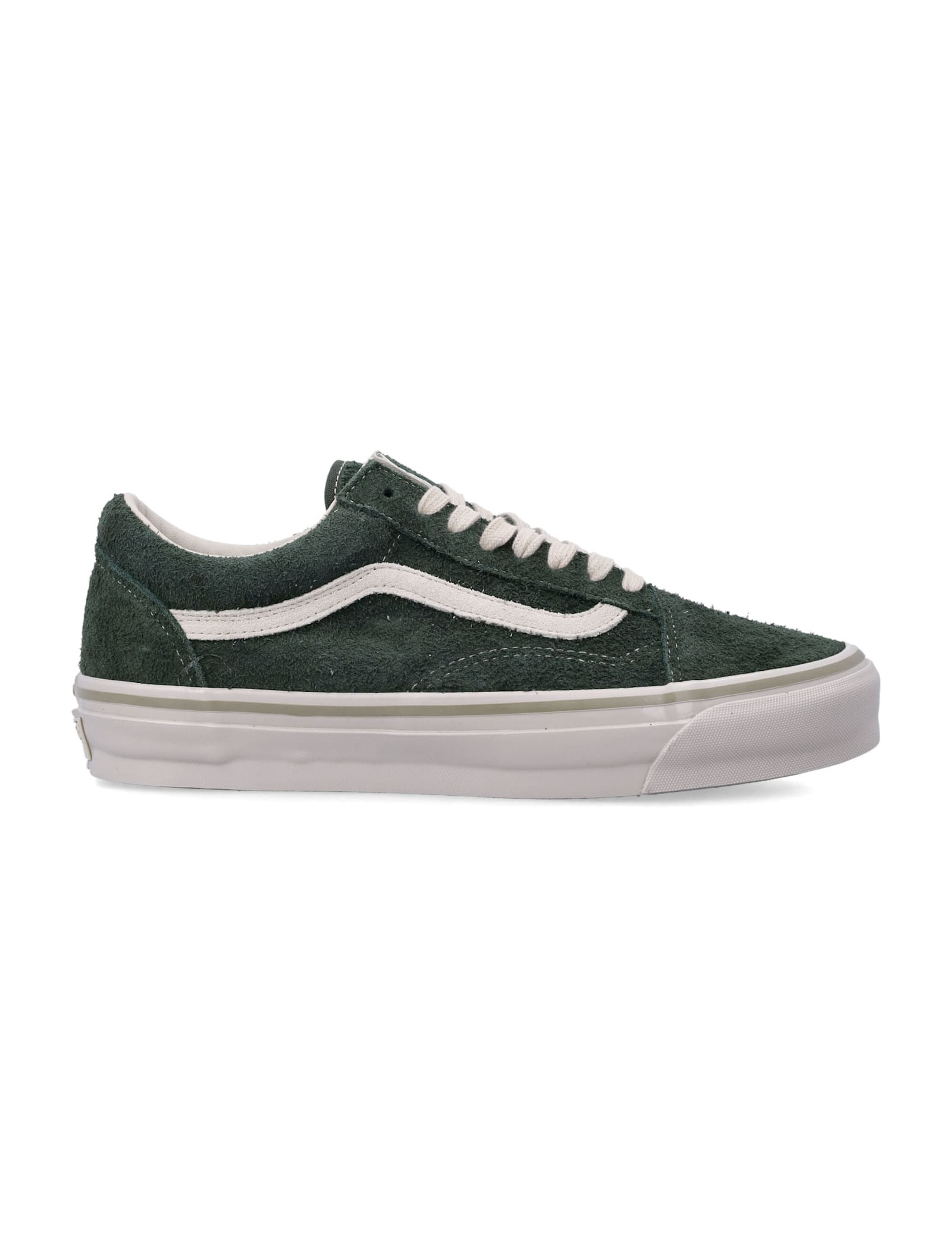 Vans Lx Old Skool Green Suede Sneakers | Italist.com US