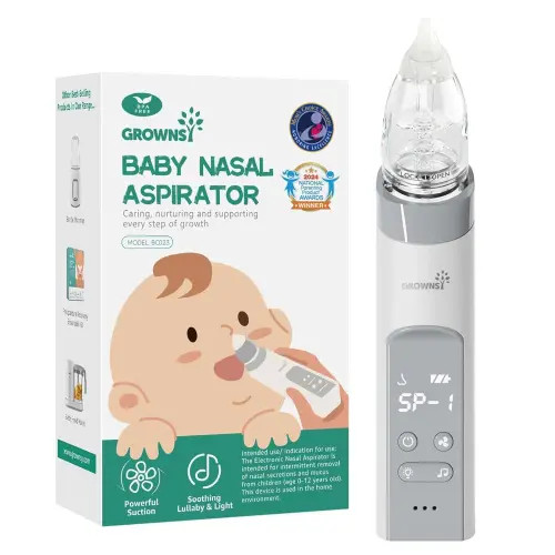 GROWNSY Baby Nasal Aspirator in Grey at Nordstrom | Nordstrom