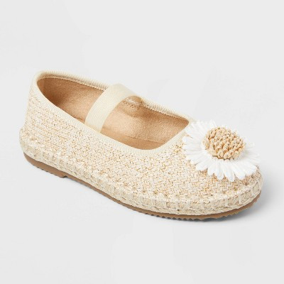 Toddler Gail Mary Jane Espadrille Sandals - Cat & Jack™ Tan 11T | Target