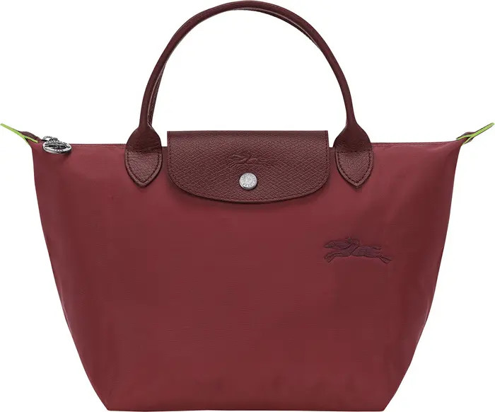 Le Pliage Green Recycled Canvas Top Handle Bag | Nordstrom