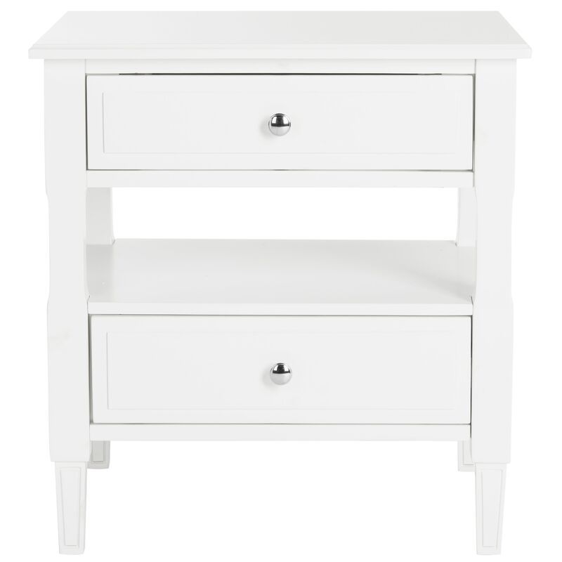 Lovisa Nightstand, White | One Kings Lane