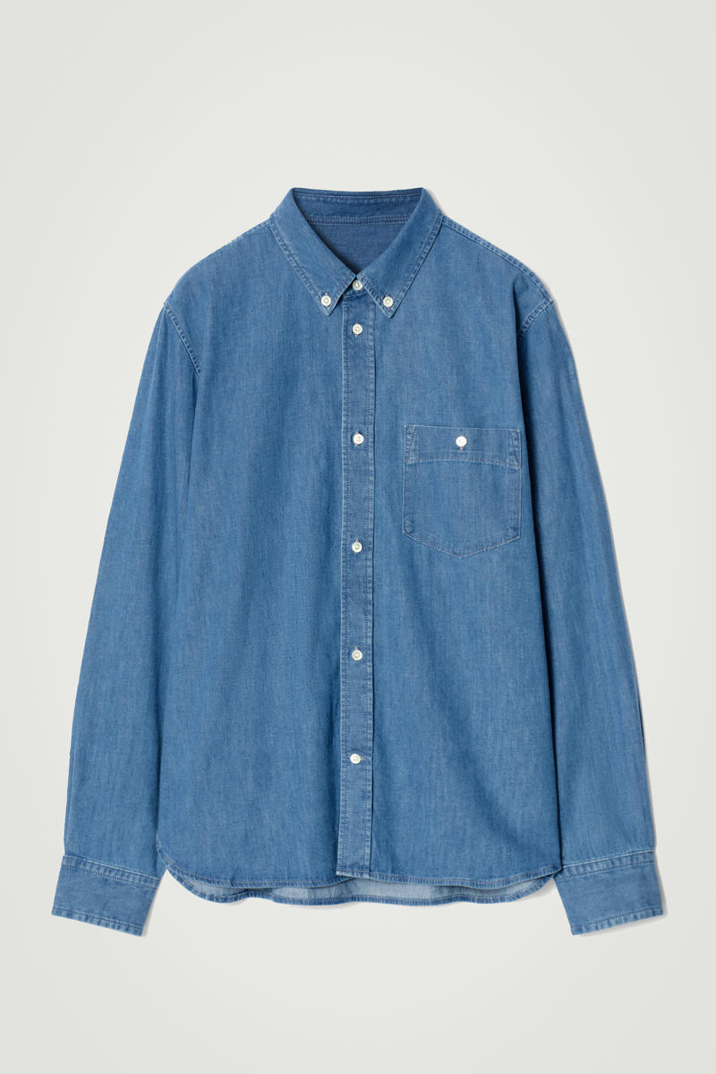 Chambray Shirt in Blue | COS UK