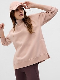Vintage Soft Mockneck Split-Hem Sweatshirt | Gap (US)