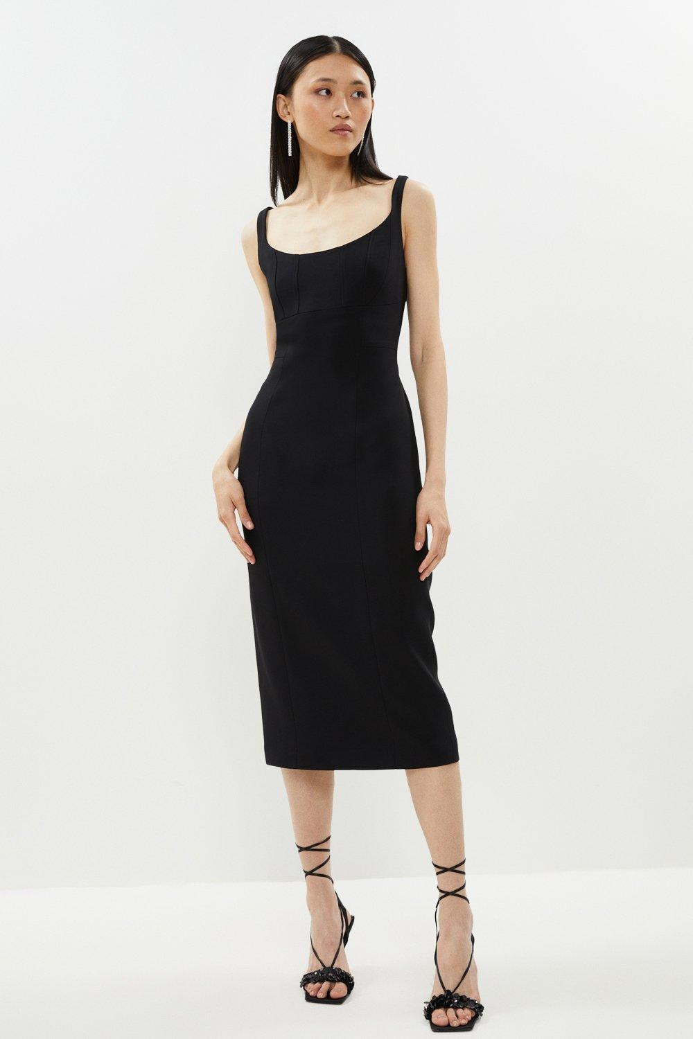 Premium Tailored Panel Midi Dress | Coast UK & IE