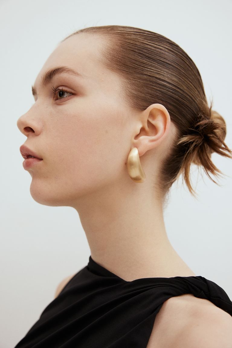 Boucles d'oreilles épaisses - Doré - FEMME | H&M FR | H&M (FR & IT & ES)
