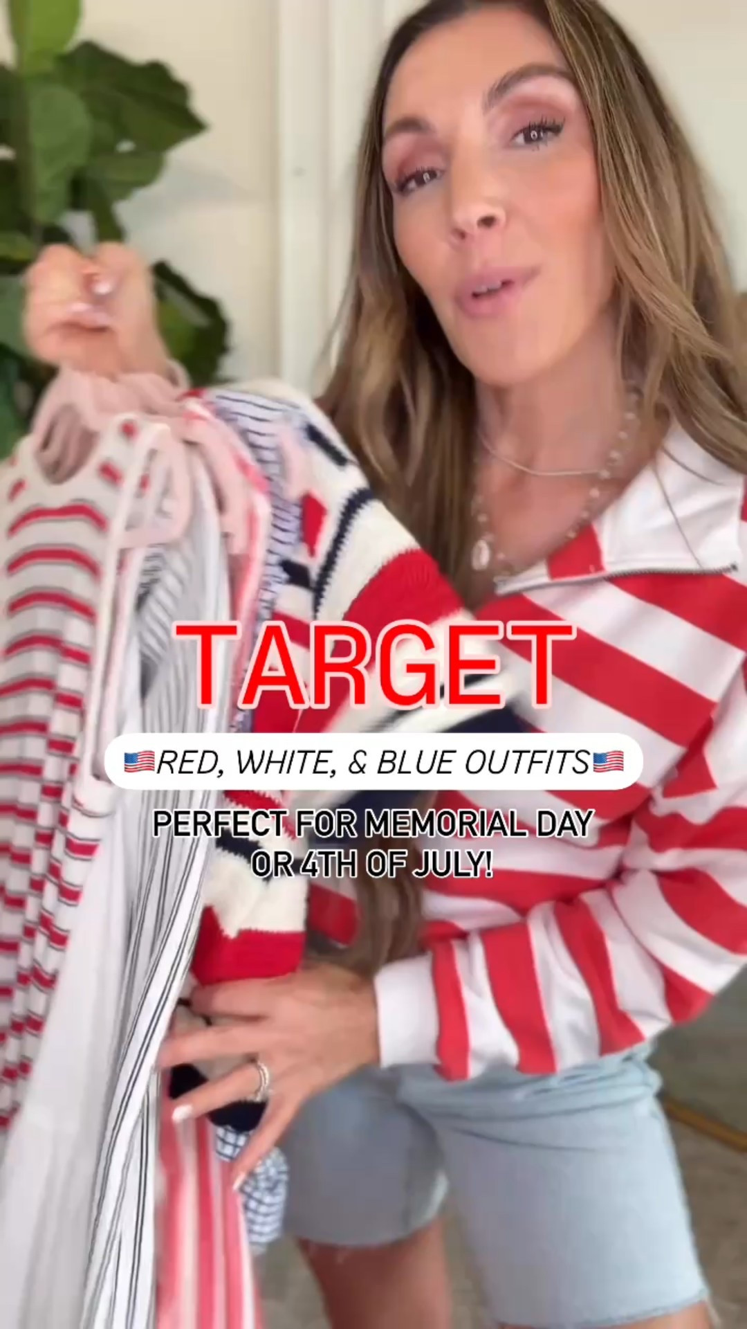 Target Red, White, & Blue outfits! Perfect for Memorial Day or 4th of July! Target fashion, summer outfit.

#LTKStyleTip #LTKSeasonal #LTKShoeCrush