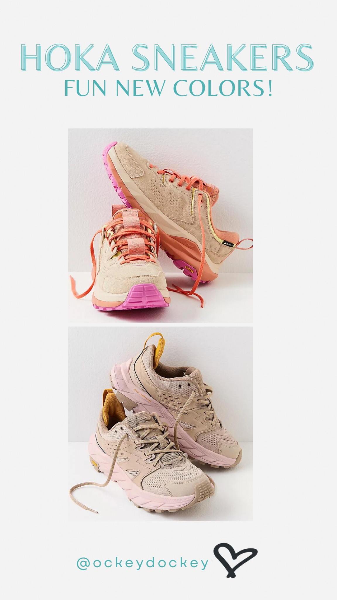 Fun new Hoka colors!! 