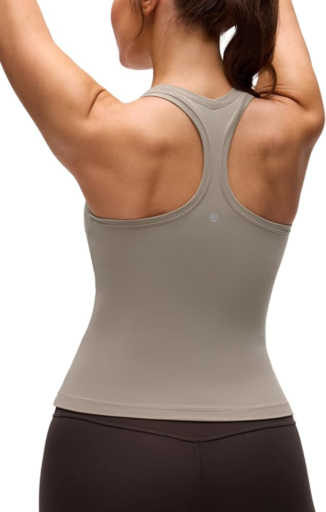 CRZ YOGA Butterluxe Racerback Tank Tops for Women - Yoga Workout Casual Gym Athletic Camisole Tig... | Amazon (US)