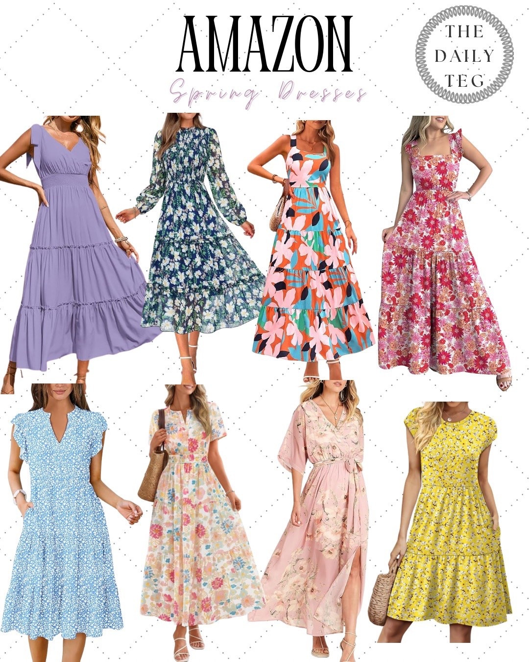 Spring dresses are officially on my radar 🌸✨

All Amazon finds that are giving Easter, baby showers, weddings, church, brunch… all of it. The florals, the flowy fits, the flattering silhouettes — and you don’t have to spend boutique prices 🙌



#LTKSpring
#LTKUnder50
#LTKStyle


#LTKSaleAlert #LTKSpringSale #LTKSeasonal