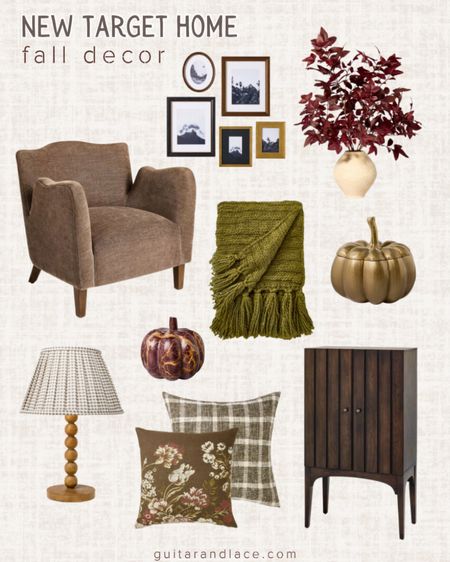 New home decor from Target! Fall decor. Living room decor. Accent chair. Gingham lamp shade. Gallery wall frames. 

#LTKSeasonal #LTKHome #LTKSummerSales